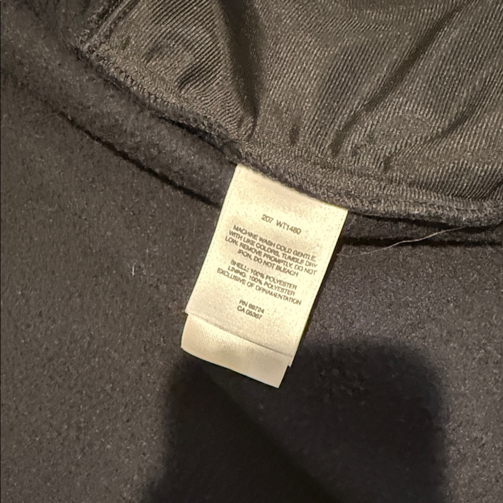 Columbia 3XLT TallMan Dk Blk Fleece Full Zip Up High Collar Outdoor Durable Vest - Picture 13 of 14